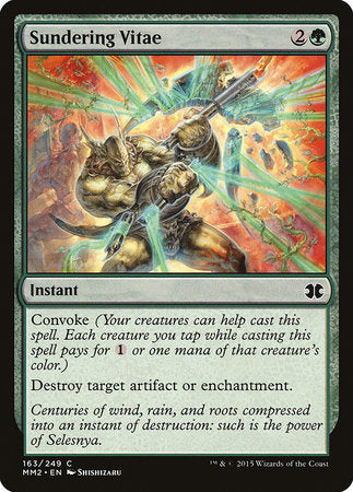 Sundering Vitae [Modern Masters 2015] | Tabernacle Games