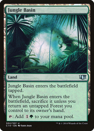 Jungle Basin [Commander 2014] | Tabernacle Games