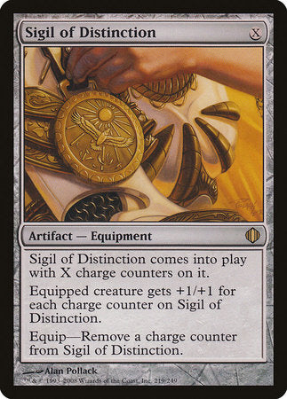 Sigil of Distinction [Shards of Alara] | Tabernacle Games