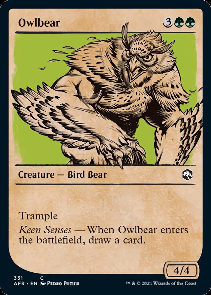 Owlbear (Showcase) [Dungeons & Dragons: Adventures in the Forgotten Realms] | Tabernacle Games