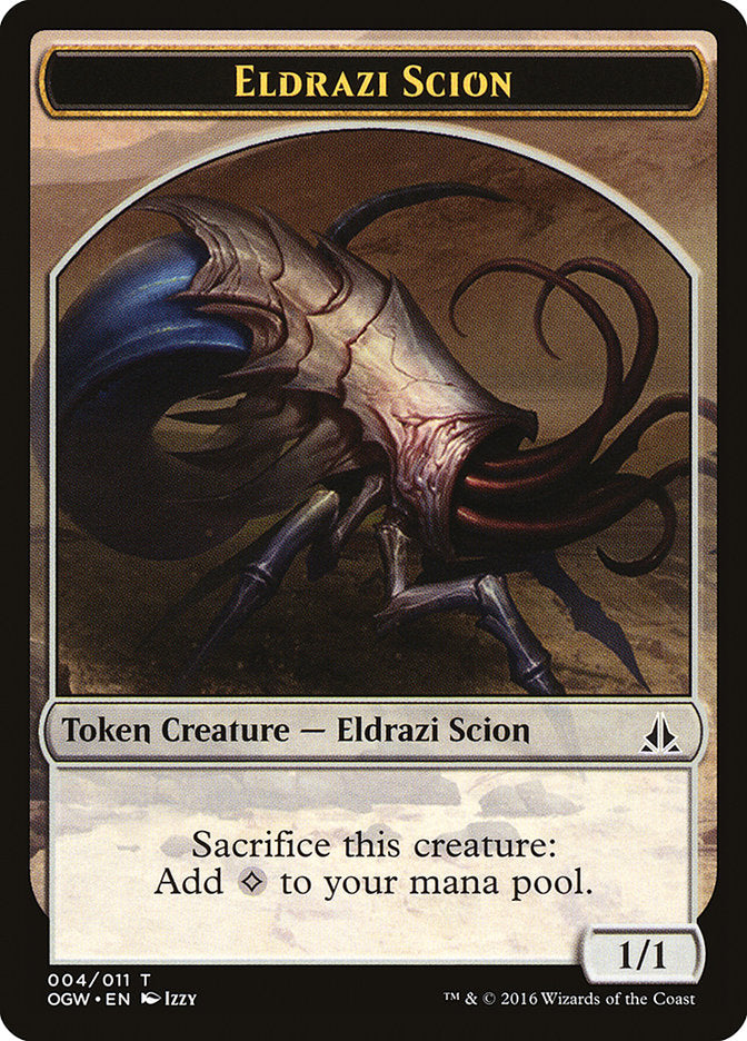 Eldrazi Scion (004/011) [Oath of the Gatewatch Tokens] | Tabernacle Games