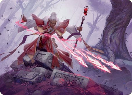 Magic Missile Art Card [Dungeons & Dragons: Adventures in the Forgotten Realms Art Series] | Tabernacle Games