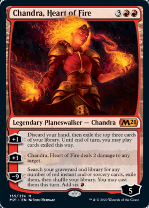 Chandra, Heart of Fire [Core Set 2021] | Tabernacle Games