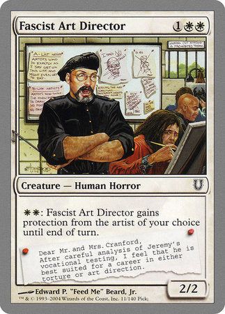 Fascist Art Director [Unhinged] | Tabernacle Games