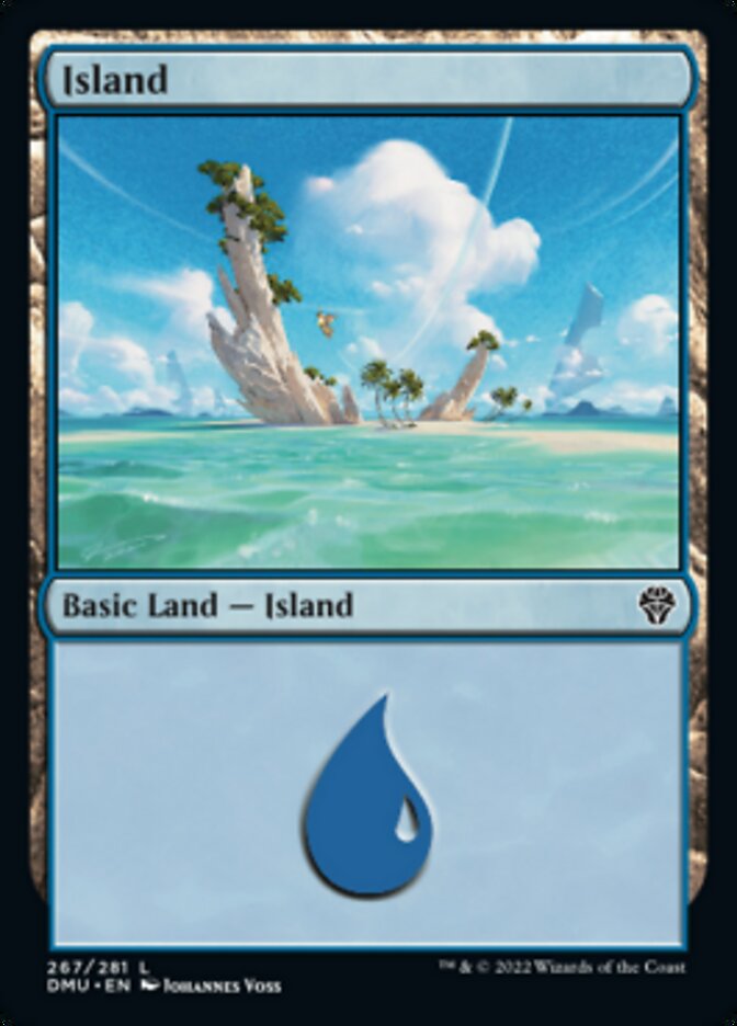Island (267) [Dominaria United] | Tabernacle Games