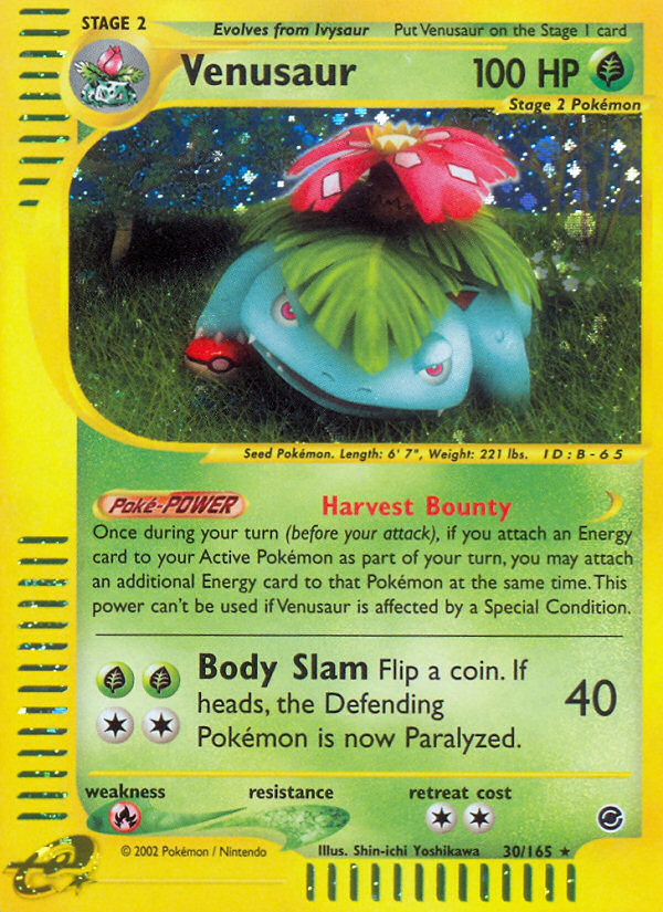 Venusaur (30/165) [Expedition: Base Set] | Tabernacle Games