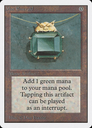 Mox Emerald [Unlimited Edition] | Tabernacle Games