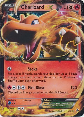 Charizard EX (11/106) (Jumbo Card) [XY: Flashfire] | Tabernacle Games