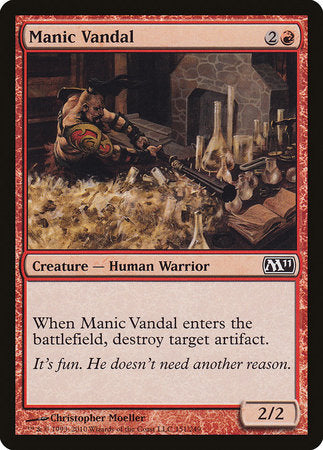 Manic Vandal [Magic 2011] | Tabernacle Games