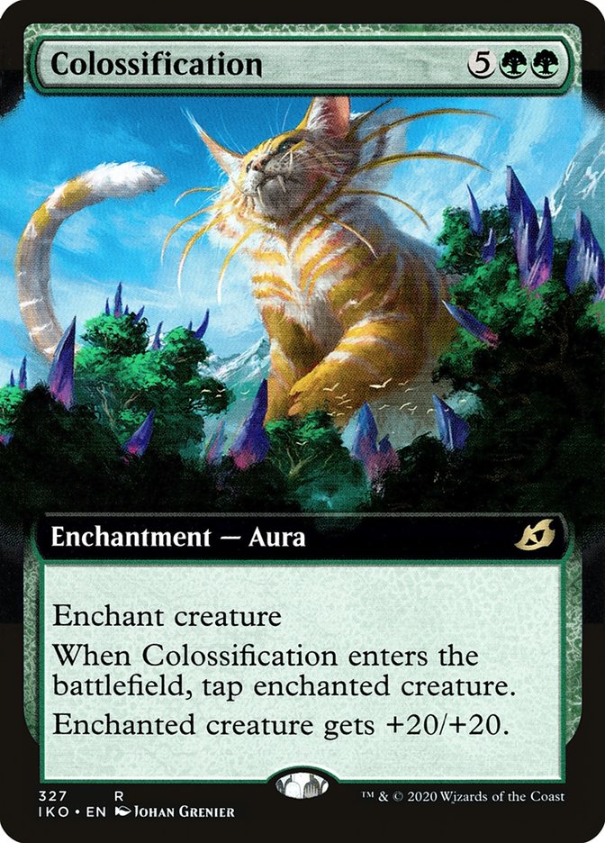 Colossification (Extended Art) [Ikoria: Lair of Behemoths] | Tabernacle Games