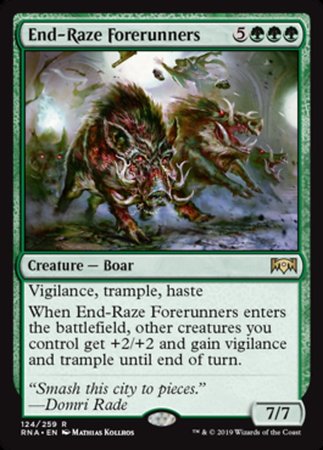 End-Raze Forerunners [Ravnica Allegiance] | Tabernacle Games