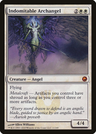 Indomitable Archangel [Scars of Mirrodin] | Tabernacle Games