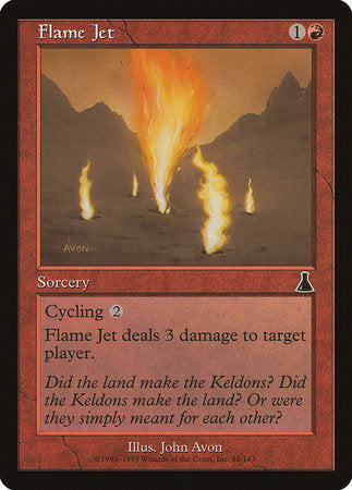 Flame Jet [Urza's Destiny] | Tabernacle Games