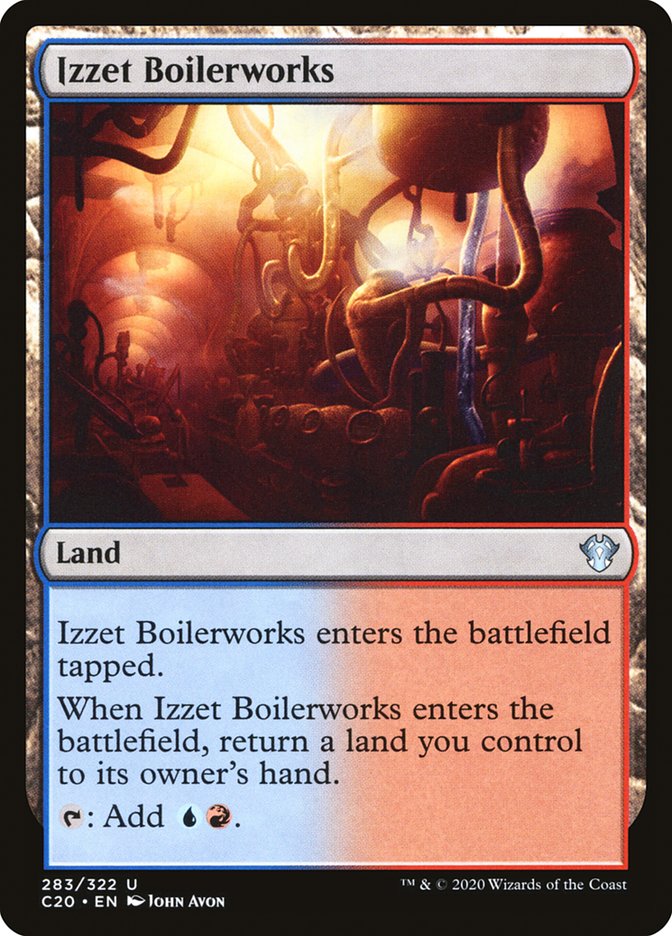 Izzet Boilerworks [Commander 2020] | Tabernacle Games