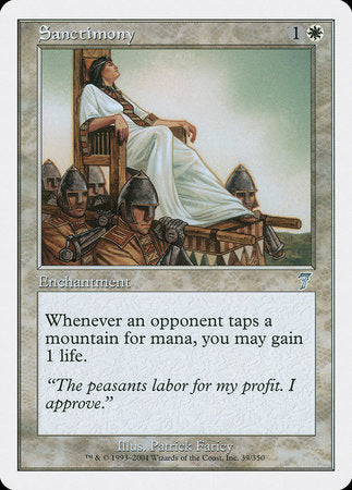 Sanctimony [Seventh Edition] | Tabernacle Games
