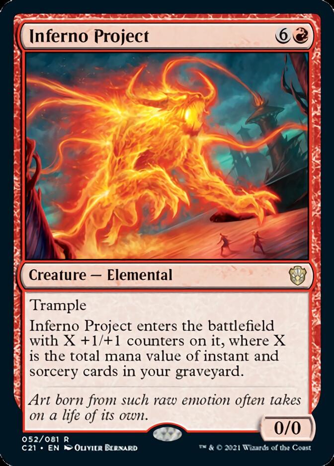 Inferno Project [Commander 2021] | Tabernacle Games