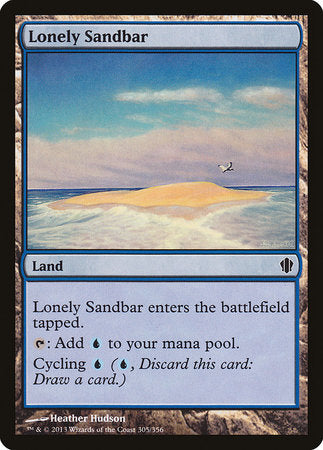 Lonely Sandbar [Commander 2013] | Tabernacle Games