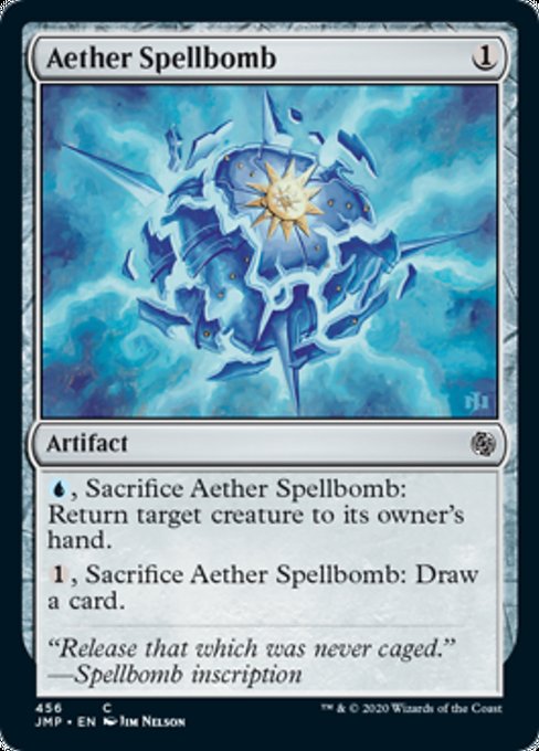 Aether Spellbomb [Jumpstart] | Tabernacle Games