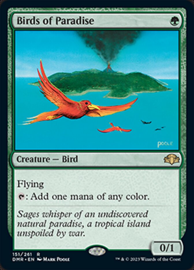 Birds of Paradise [Dominaria Remastered] | Tabernacle Games