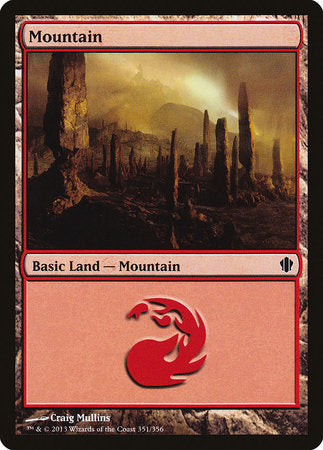 Mountain (351) [Commander 2013] | Tabernacle Games