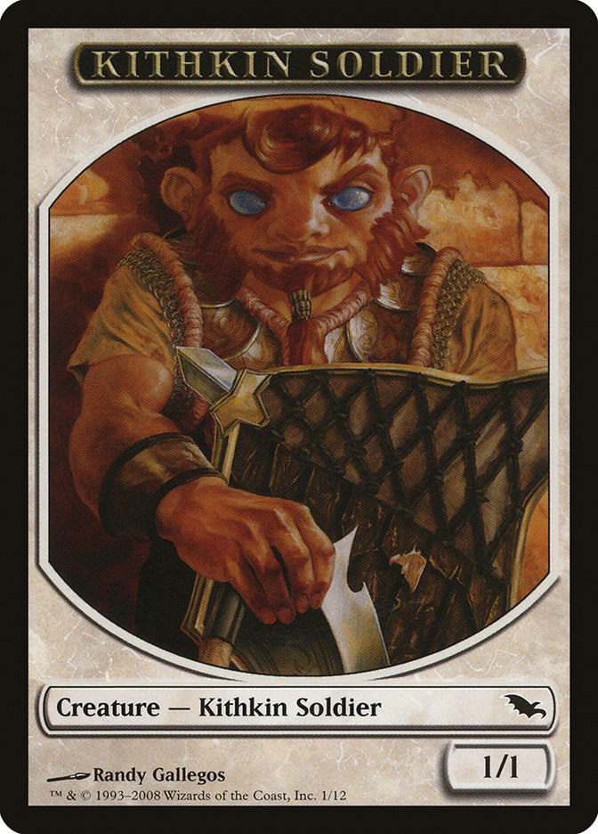 Kithkin Soldier [Shadowmoor Tokens] | Tabernacle Games