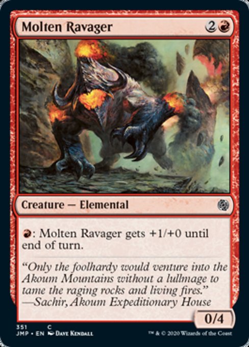 Molten Ravager [Jumpstart] | Tabernacle Games