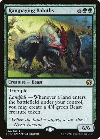 Rampaging Baloths [Iconic Masters] | Tabernacle Games