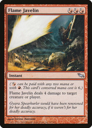 Flame Javelin [Shadowmoor] | Tabernacle Games