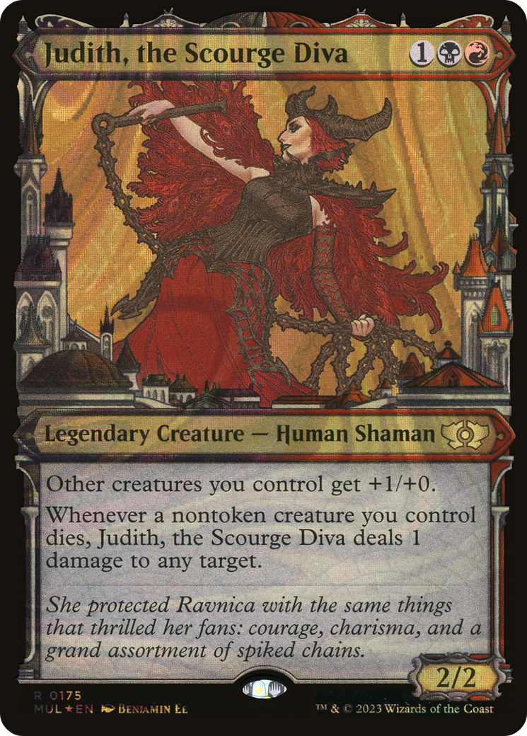 Judith, the Scourge Diva (Halo Foil) [Multiverse Legends] | Tabernacle Games