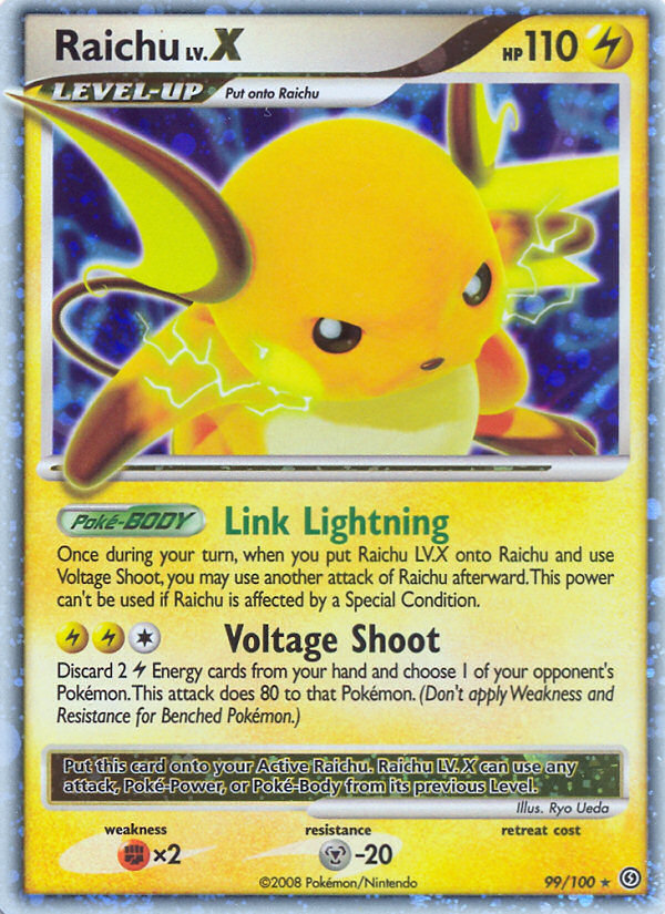 Raichu LV.X (99/100) [Diamond & Pearl: Stormfront] | Tabernacle Games