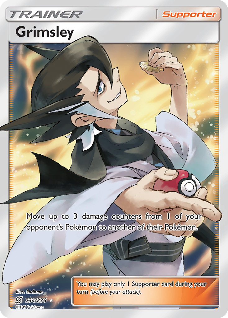 Grimsley (234/236) [Sun & Moon: Unified Minds] | Tabernacle Games