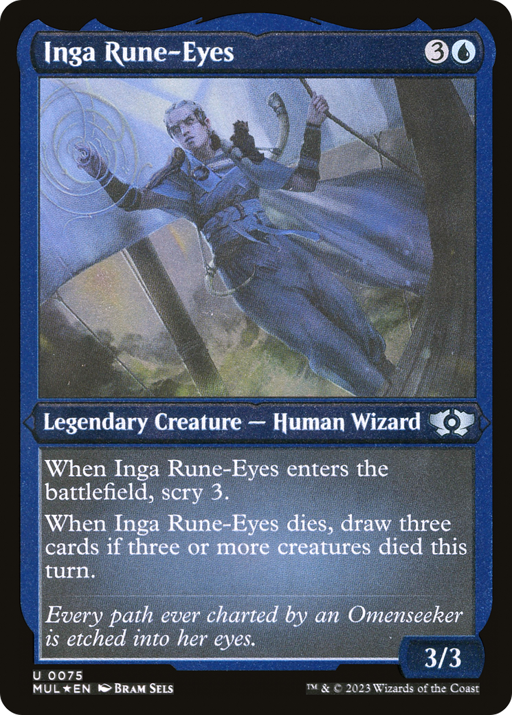 Inga Rune-Eyes (Foil Etched) [Multiverse Legends] | Tabernacle Games