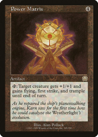 Power Matrix [Mercadian Masques] | Tabernacle Games
