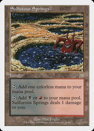 Sulfurous Springs [Deckmasters] | Tabernacle Games