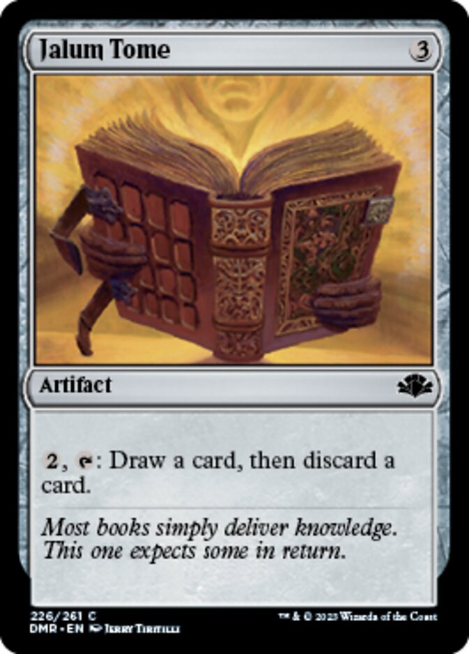 Jalum Tome [Dominaria Remastered] | Tabernacle Games