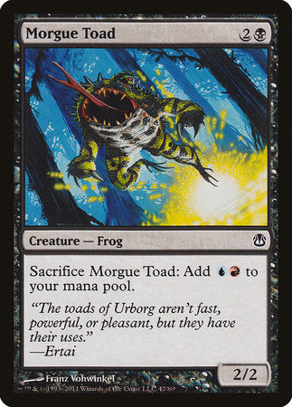 Morgue Toad [Duel Decks: Ajani vs. Nicol Bolas] | Tabernacle Games