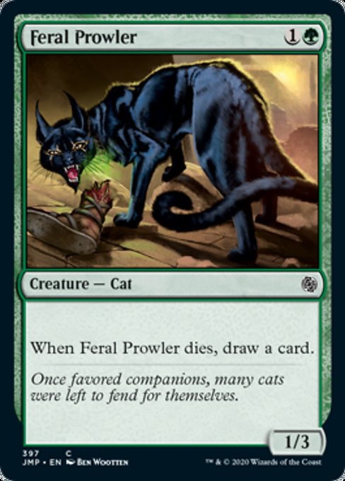 Feral Prowler [Jumpstart] | Tabernacle Games