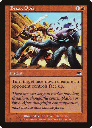 Break Open [Onslaught] | Tabernacle Games