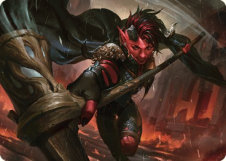 Karlach, Fury of Avernus Art Card (34) [Commander Legends: Battle for Baldur's Gate Art Series] | Tabernacle Games