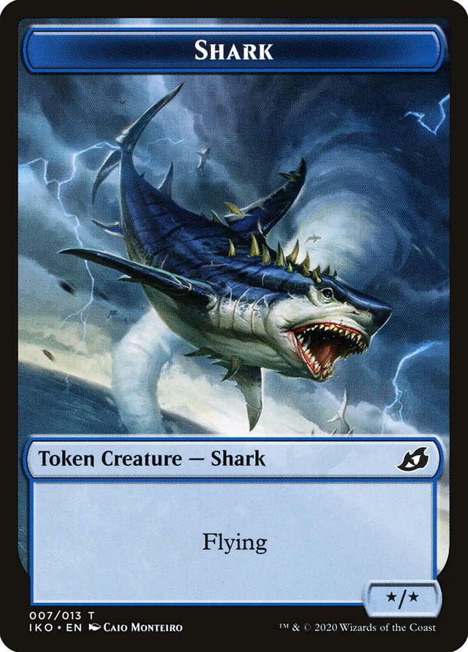 Shark // Shark Double-sided Token [Pioneer Challenger Decks 2022] | Tabernacle Games