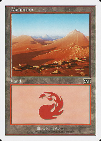 Mountain (345) [Classic Sixth Edition] | Tabernacle Games