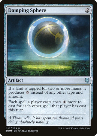 Damping Sphere [Dominaria] | Tabernacle Games
