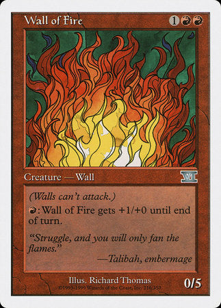 Wall of Fire [Classic Sixth Edition] | Tabernacle Games