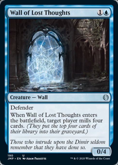 Wall of Lost Thoughts [Jumpstart] | Tabernacle Games