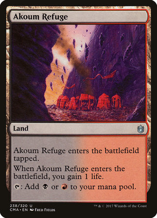 Akoum Refuge [Commander Anthology] | Tabernacle Games