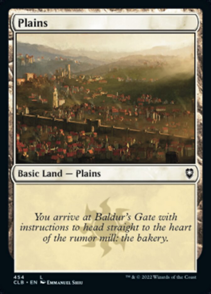 Plains (454) [Commander Legends: Battle for Baldur's Gate] | Tabernacle Games