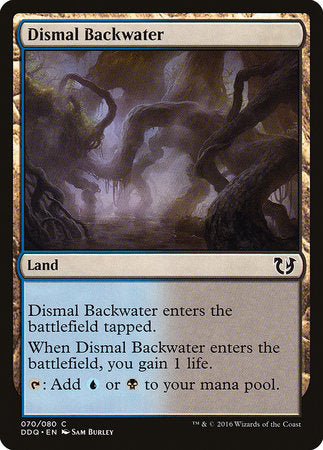 Dismal Backwater [Duel Decks: Blessed vs. Cursed] | Tabernacle Games