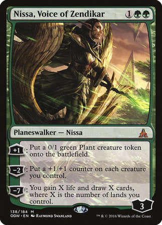 Nissa, Voice of Zendikar [Oath of the Gatewatch] | Tabernacle Games