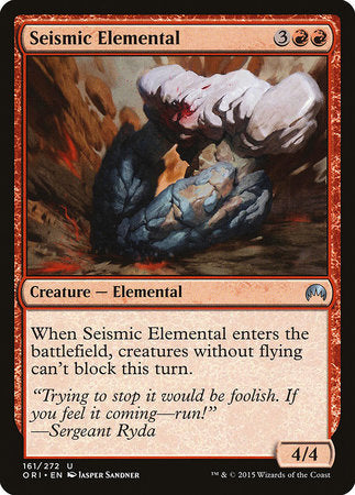 Seismic Elemental [Magic Origins] | Tabernacle Games