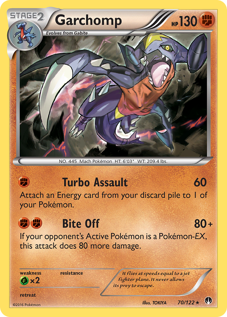 Garchomp (70/122) [XY: BREAKpoint] | Tabernacle Games